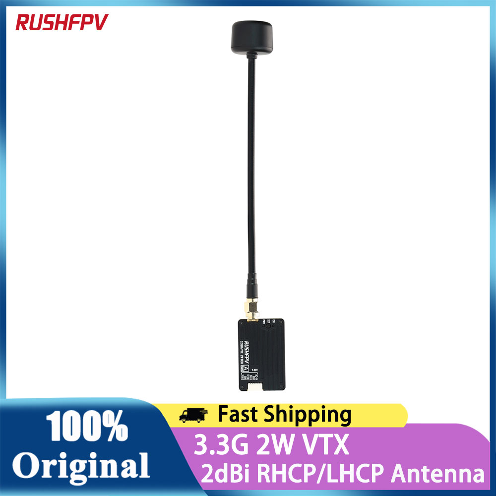 Drone Rc Toy - RUSHFPV 3.3G 2W VTX ビデオ送信機 FPV