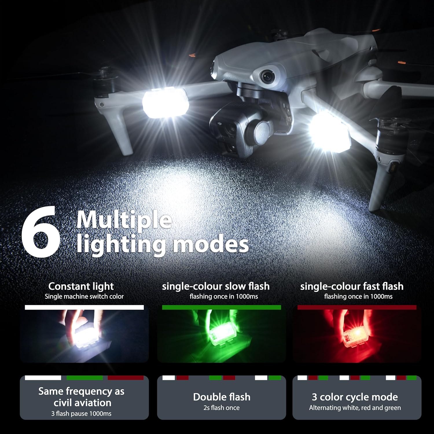 STARTRC ドローン ストロボライト 衝突防止ライト 充 - Drone Dji Rc Mini のレビューと価格