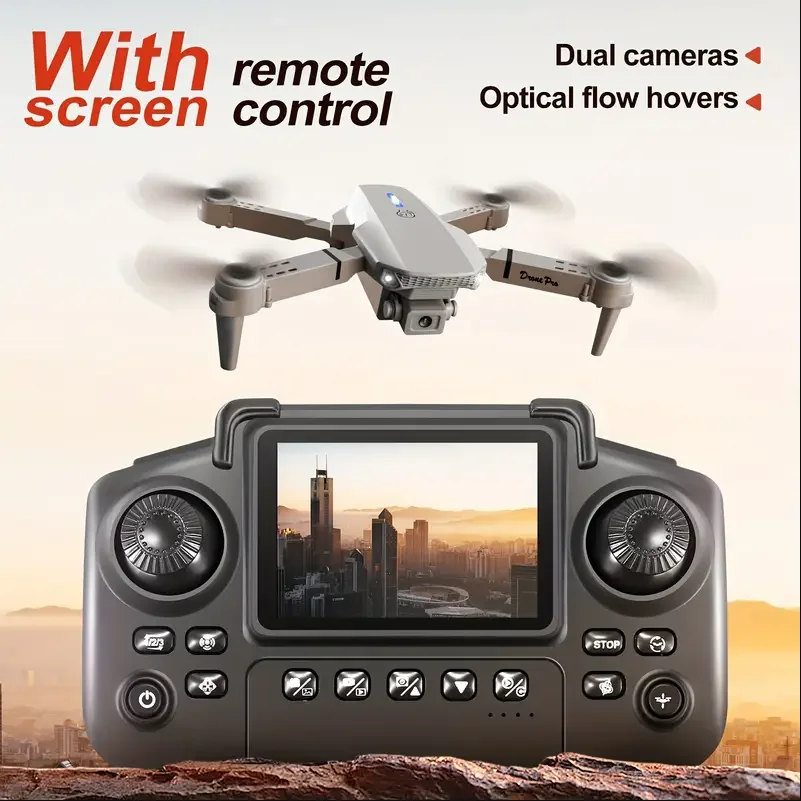 2025 E88 ドローン HD デュアルカメラ、画面操作で - Jjrc Drone X12 のレビューと価格