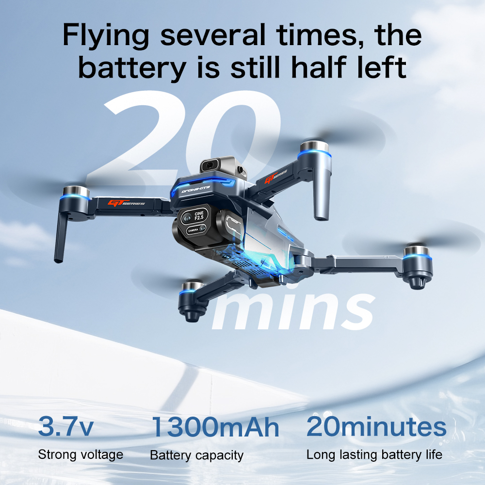 オリジナルGT8ドローン 8Kプロフェッショナルデュアルカメ - Jjrc Drone X12 のレビューと価格