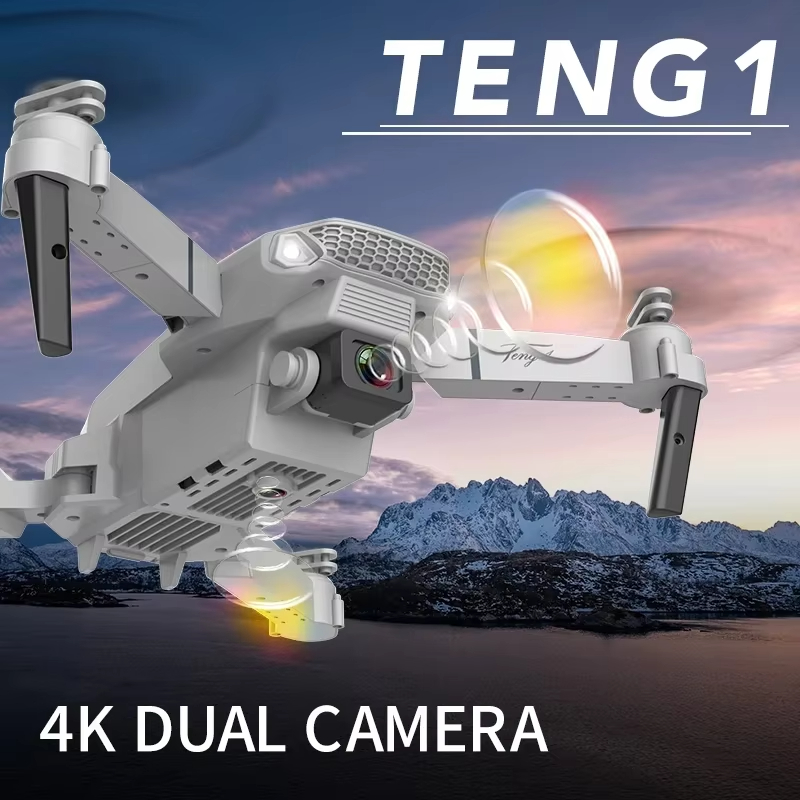 2026年型 新しいE88ドローン。4Kデュアルカメラ搭載、 - Drone E88 Rc Quadcopter のレビューと価格