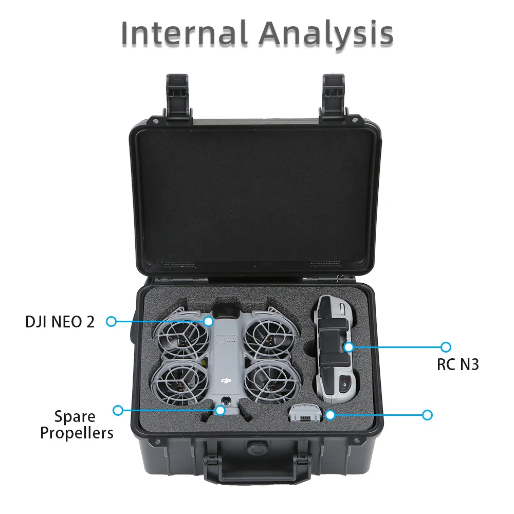 ポータブル安全ボックス DJI NEO 2 保護防爆ボックス - Drone Rc Cover のレビューと価格